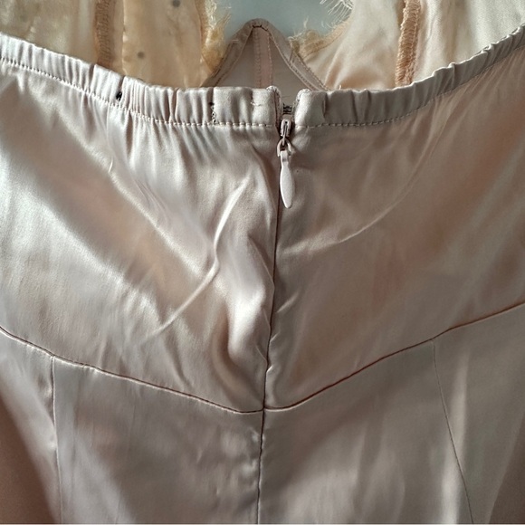 GoodTime USA Light Pink Corset Halter Maxi Dress Women’s Size Medium NWT Prom - Picture 11 of 16